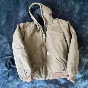 Mens Carhartt firm duck insulated jacket - made in usa
